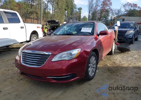 2013 Chrysler 200 Touring from USA, damaged, VIN 1C3BCBEB7DN511496